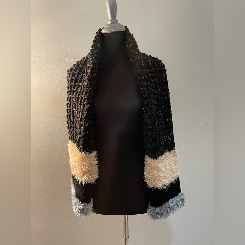 Beautiful Knitted winter scarf